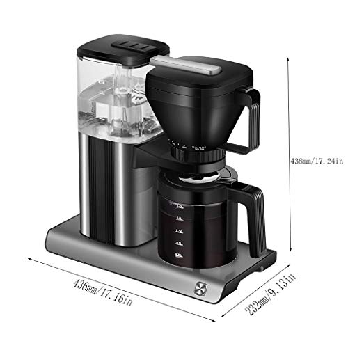 HAYN Filterkaffeemaschine Kaffeevollautomaten 1250ml Filterkaffeemaschine Berieselung-Handschlags Kleiner… – Bild 3