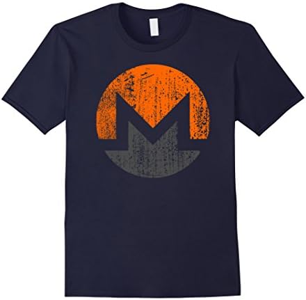 Mens Vintage Monero Logo Tee 2XL Navy