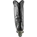 Women's DailyShoes Embroidered Legend Western Cowboy Knee High Boot, Black Pu, 8 B(M) US