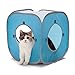Kitty Play Cube (baby blue)#The best cat toy by CAT1st