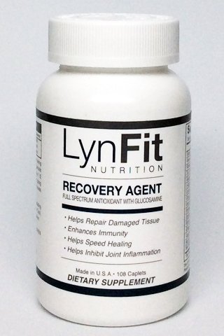 Recovery Agent with Antioxidants, Glucosamine, L-Glutamine, Zinc - 108 Caplets