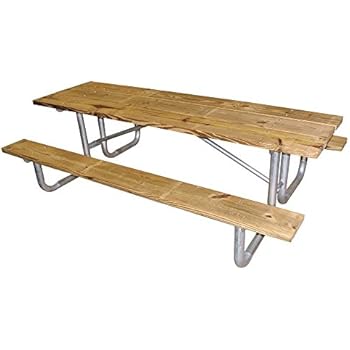 Amazon.com : Bryant Faux Wood Picnic Table : Garden &amp; Outdoor