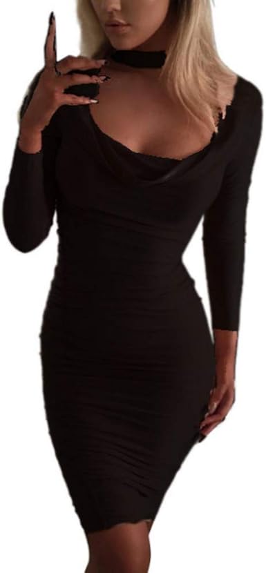 boat neck bodycon dress