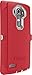 OTTERBOX Defender Series Case for LG G4 - Retail Packaging - Sleet Grey/Scarlet Red