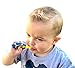 Baby Toddler Toothbrush 4 Pack - Trueocity - Soft Bristles - Teething Finger Handle Toothbrushes for 0-2 Years - Kids First Set (Blue, Orange, Pink, Green, Purple, Yellow) - BPA Free