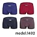 wirarpa Men's Breathable Modal Microfiber Trunks Underwear Covered Band Multipack