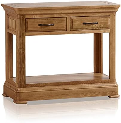 Canterbury Natural Solid Oak Console Table