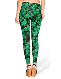 dasbayla dama Elástico Fadeless Galaxy impresión Leggings pantalones ajustados talla única