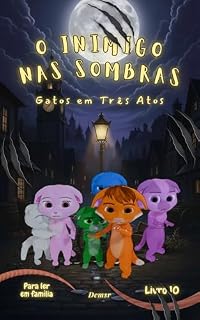 Livro Gatos em Três Atos: O inimigo nas sombras