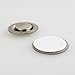 AOMAG® Round Magnet with Adhesive for Buttons Name Tags Lapel Pins, 10 Sets/Pairs