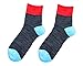 Nanxson(TM) Men/ Teenagers Cotton Knitted Socks Casual Midi Tube Crew Socks 5 Pack WZMA0013