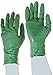 Showa Best 6105PFX GreeN-DEX Biodegradable Industrial Grade Nitrile Glove, Disposable, Powder Free, 4 mil Thickness, 9-1/2
