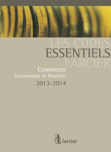 Commerce économique et financier, 2013-2014