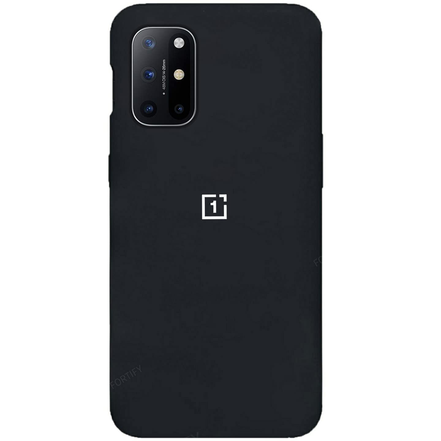 Riggear Back Cover Case for OnePlus 8T (SoftTPU SiliconeBlack