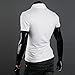Fashion Men's Stylish Slim Fit Short Sleeve Casual Polo Shirts T-shirt