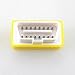 JiaUfmi OBD2 Plug and Drive OBDII Performance Chip Tuning Box for ECU Benzine Car, Yellow