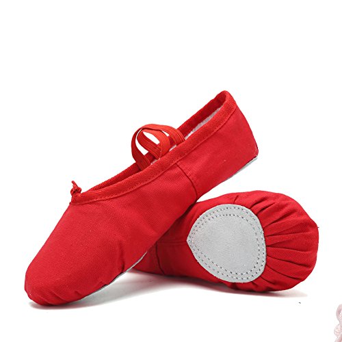 Ballet Shoes Ballet Slippers Girls Ballet Flats Canvas Dance Shoes Yoga  Shoes(Toddler/Little Kid/Big Kid/Women/Boy)