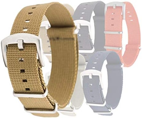 BluShark Orca Waffle Weave Nylon Watch Bands - Multiple Sizes and Colors