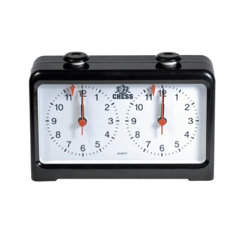 Royal Crest Analog Chess Clock/Timer by Wood Expressions