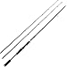 trout boy Casting Spinning Fishing Rod, 36 Ton Carbon Fiber, Fuji O-Ring Line Guides, EVA Fore Grip Ultra Light Fishing Pole (Casting Twin-Tip 2-Piece, 6'6
