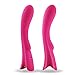 ROWAWA G-spot Vibrator Waterproof Rabbit Vibrator Rechargebale Clitoris Stimulation Best Toy for Women Powerful Wand Massager Pink