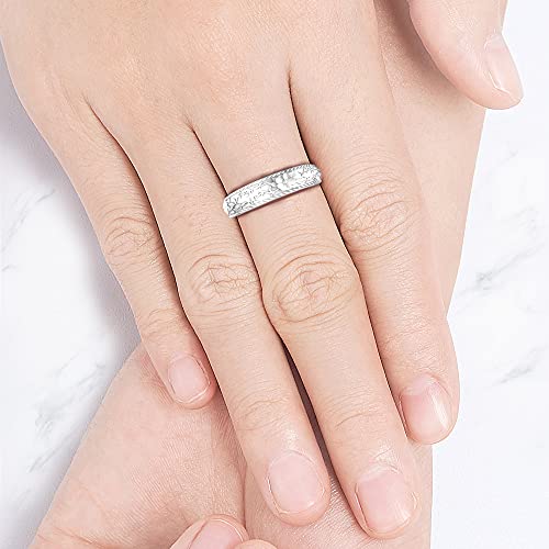 Zollen Silicone Wedding Rings for Women 1/4/7 Packs -Stackable