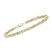 Ross-Simons Italian 14kt Yellow Gold Byzantine Bracelet With Rolled Edges