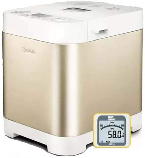 Elitte Automatic Bread Maker, Multifunctional Programmable Bread Machine, 18 Settings, 3 Crust Colors, Reserve& Keep Warm Set