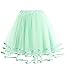 LaceLady Women's Vintage Petticoat Tutu Underskirt Crinoline Dance Slip Belt