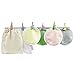Kiddo Care Washable Soft Waterproof Organic Bamboo Nursing Pads and 2 eBooks, 8-Pack (4 Pairs)
