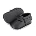 Voberry Baby Girls Soft Soled Tassel Bowknots Crib Shoes Moccasins (0~6 Month, Black)