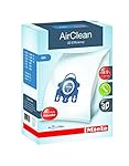 Miele 10123210 AirClean 3D Efficiency Dust Bag, Type GN, 4 Bags & 2 Filters