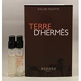 2 Hermes Terre D'hermes EDT Spray Vial Sample .06 Oz/2 Ml Each