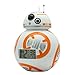 BulbBotz ' Star Wars' Plastic Alarm Clock, Color:BB-8 (Model: 2020503)