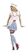 Dreamgirl Women's Sailor Pin-Up Costume, White, Medium