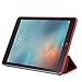 KHOMO - Compatible with iPad 5th 6th Generation (2017 & 2018) 9.7 inch Case - Dual Series - Ultra Slim Hard Cover with Auto Sleep Wake Feature - Red