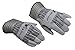 JustForKids Kids Work and Gardening Gloves with Rubberized Safety Cuff, Children and Youth age 6 Years Old, Premium Leather and Cotton