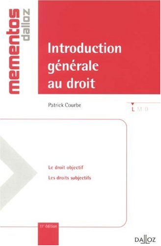 Introduction générale au droit