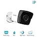 LaView 1080P 2MP IP 6 Camera Security System, 8 Channel IP PoE HDMI NVR (Resolution 1080P) 2TB HDD 4 Dome & 2 Bullet Hi-Res Weatherpoof White Surveillance Camera Kit