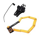 Precision Works Steel Foldable Bike Lock with 8