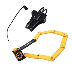 Precision Works Steel Foldable Bike Lock with 8