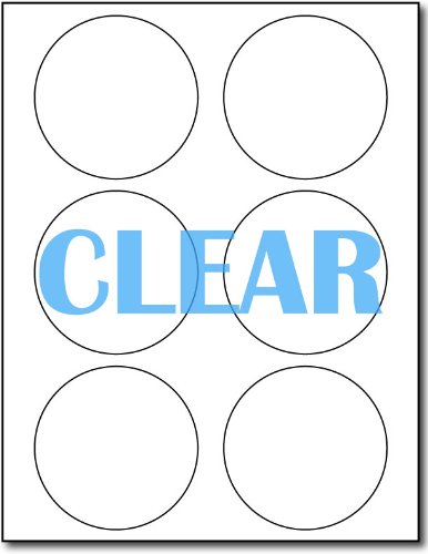 clear inkjet labels