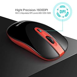 LeadsaiL Wireless Computer Mouse, 2.4G Portable