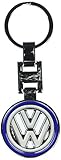 VW Blue/White Logo High Quality Keychain with Box