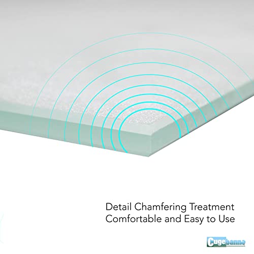 Tempered Frosted Glass Paint Muller Slab Mineral Pigment Grinding Plate DIY Oil Paint Watercolor