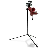 Heater Sports Slider Lite-Ball Cricket Bowling Machine with Automatic Ball Feeder. Note: The Slider Only Pitches Lite-Cricket Balls. Lite Cricket Balls Weight 1/2 The Weight of A Real Cricket Ball.