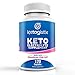 Keto Electrolyte Supplement for Rapid Rehydration. Magnesium Supplement, Zinc Supplement W/Magnesium Citrate Powder, Electrolyte Powder, Calcium Magnesium. Potassium Supplement W/Himalayan Salt.