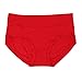 Pack of 5 Women's Panties Plus Size Bamboo Fiber Super Stretchy Soft Breathable High Middle Waist Briefs UWOCEKA