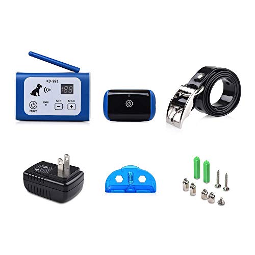 Wireless Electric Dog Fence Pet Containment System, Safe and Effective Anti Over Shock Design, Adjustable Control Range Up to 550YD & Display Distance, 1 Collar Receivers Rechargeable Waterproof - Thumbnail 6