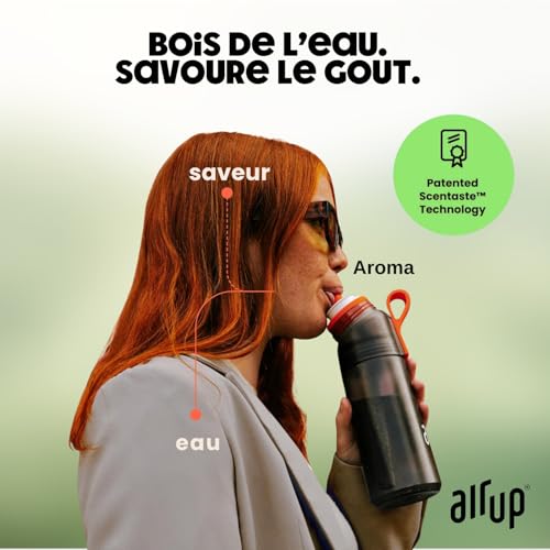 air up Twist Pro Discovery Set with 5 Pods I Bottle 600 ml Sugar Free Flavours Dishwasher Safe BPA Free Colour Green
